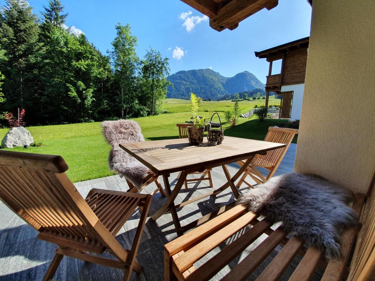 Zeitfrei Chalet Apartments Фибербрюнн Экстерьер фото