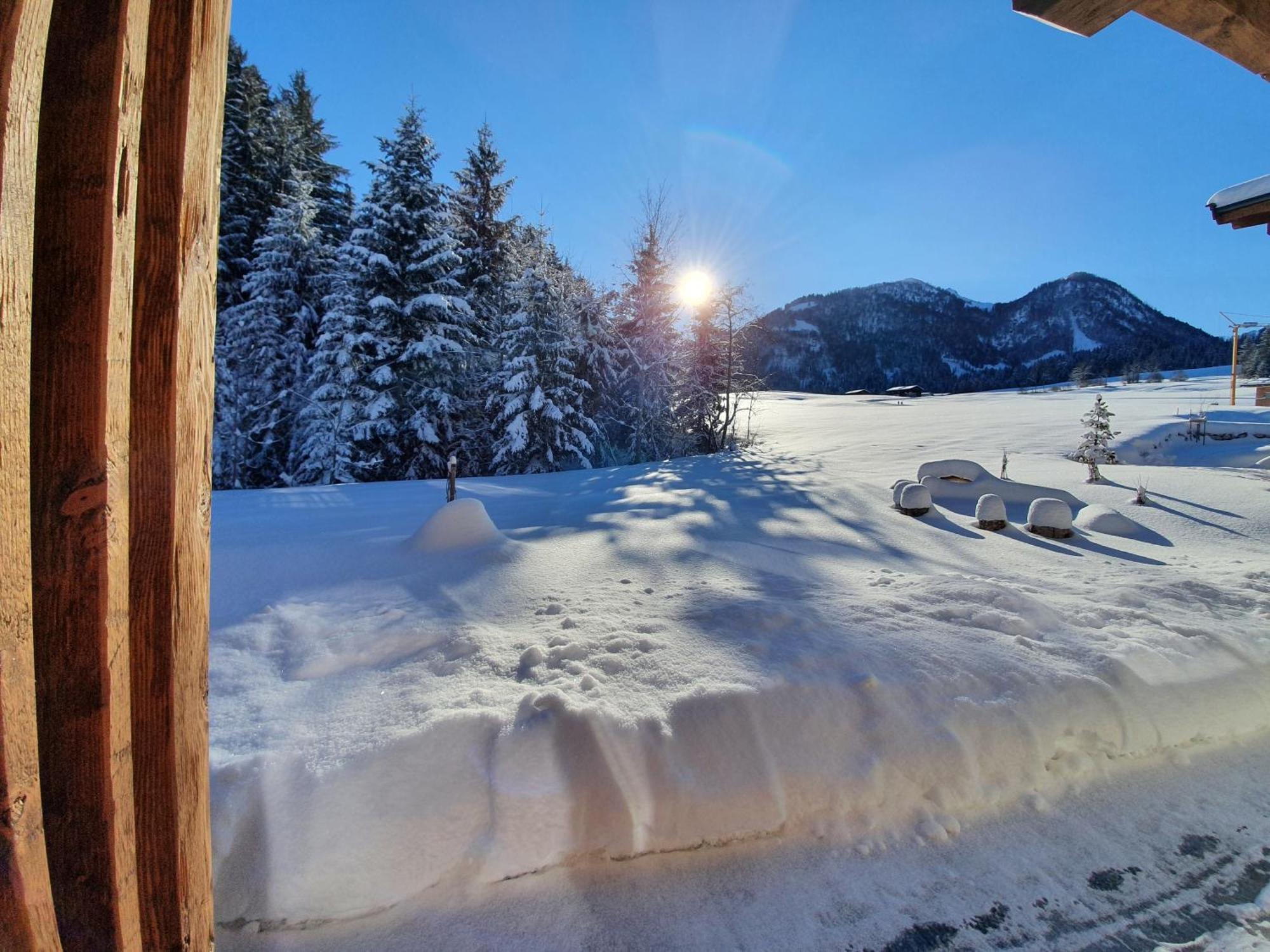 Zeitfrei Chalet Apartments Фибербрюнн Экстерьер фото